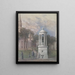 Fontaine Bennett op New Haven Green - John Ferguson Weir — ingelijst kunstwerk aan de muur