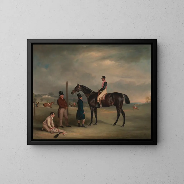 Euxton met John White in Heaton Park - John Ferneley — ingelijst kunstwerk aan de muur