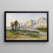 Lac Jackson in Wyoming - John Fery — ingelijst kunstwerk aan de muur