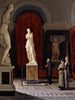 Binnenaanzicht van het Louvre - John Forssell — weergave van het kunstwerk