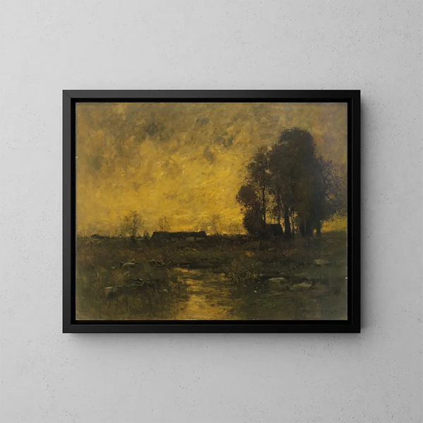 Verwaarloosde landen - John Francis Murphy — ingelijst kunstwerk aan de muur
