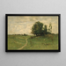 De weg naar het dorp - John Francis Murphy — ingelijst kunstwerk aan de muur