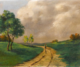 De terugweg - John Francis Murphy — weergave van het kunstwerk