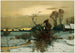 Winterlandschap - John Francis Murphy — weergave van het kunstwerk