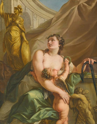 John Francis Rigaud - Hope Nursing The Love Of Glory.webp