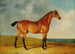 a horse grazing in a vast landscape - John Frederick Herring Jr. — artwork view