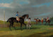Voorbereiding op vertrek naar de Doncaster Gold Cup - John Frederick Herring de Oude — weergave van het kunstwerk