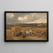 De oogst - John Frederick Herring l'Ancien — ingelijst kunstwerk aan de muur