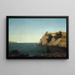 Beacon Rock, Newport Haven - John Frederick Kensett — ingelijst kunstwerk aan de muur