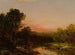 Zonsondergang over de Catskills - John Frederick Kensett — weergave van het kunstwerk