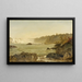 Vue des chutes du Niagara - John Frederick Kensett — ingelijst kunstwerk aan de muur