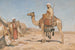 Een bedoeïenenkamp of Arabische bedoeïenen - John Frederick Lewis — weergave van het kunstwerk