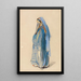 Een jonge Turkse vrouw - John Frederick Lewis — ingelijst kunstwerk aan de muur