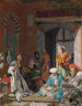 En het gebed van het geloof zal de zieken genezen - John Frederick Lewis — weergave van het kunstwerk