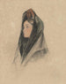 De kamermeisje van Harriet Ford - John Frederick Lewis — weergave van het kunstwerk