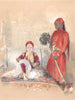 Iskander Bey en zijn dienaar - John Frederick Lewis — weergave van het kunstwerk