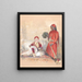 Iskander Bey en zijn dienaar - John Frederick Lewis — ingelijst kunstwerk aan de muur
