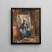 Esquisse voor In Caïro, Bezestein El Khan Khalil - John Frederick Lewis — ingelijst kunstwerk aan de muur