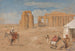 van het Ramesseum in Thebe - John Frederick Lewis — weergave van het kunstwerk