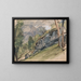 La vallée de Lutscheuen - John Frederick Lewis — ingelijst kunstwerk aan de muur