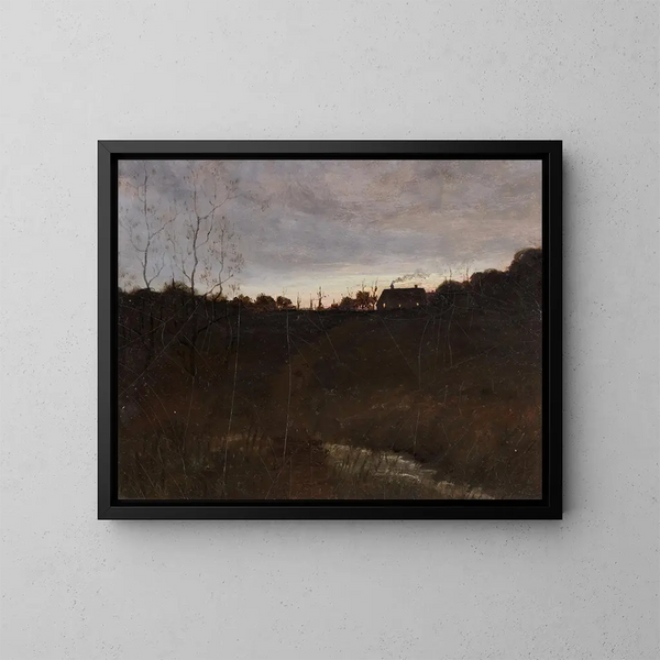 Nachtelijk Uur - John Frederick Peto — ingelijst kunstwerk aan de muur