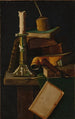 La table des érudits - John Frederick Peto — weergave van het kunstwerk