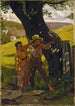 Un tir sûr - John George Brown — weergave van het kunstwerk
