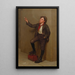Faire une pause - John George Brown — ingelijst kunstwerk aan de muur