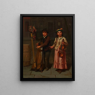 John George Brown - The Two Musicians.webp
