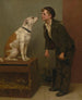 Wie hou je van - John George Brown — weergave van het kunstwerk