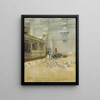 John Gleich - The Inner Courtyard Of The Amber Palace Jaipur India.webp