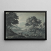 Landscape with Cattle - John Glover — framed artwork on a wall