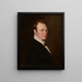 Zelfportret - John Goffe Rand — ingelijst kunstwerk aan de muur