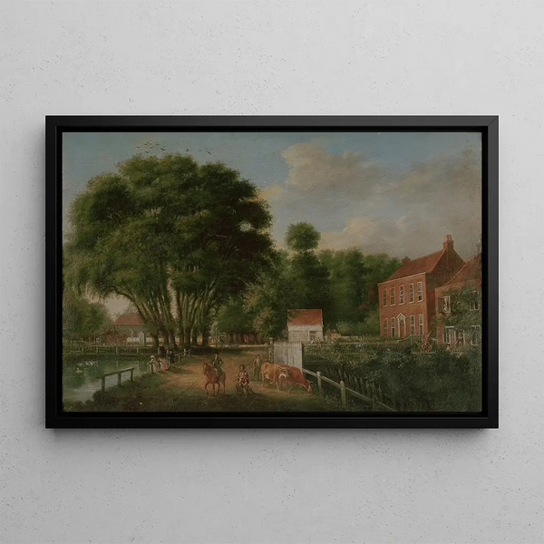 John Greenwood - A landscape and figures.webp