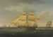 The Snowy Thames in Two Positions Off Harwich - John Harwood — artwork view