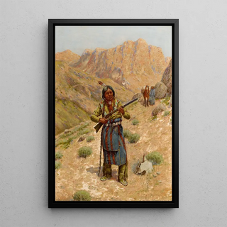 John Hauser - Plains Indian with Rifle.webp
