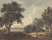 Landschapsschilderij met een ver uitzicht op Londen - John Henry Campbell — weergave van het kunstwerk