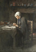 Dire la grâce - John Henry Henshall — weergave van het kunstwerk