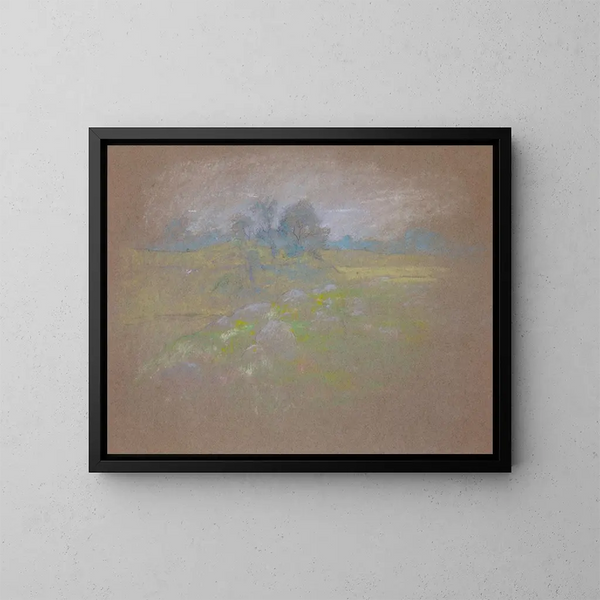 Kastanjes - John Henry Twachtman — ingelijst kunstwerk aan de muur