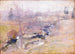 Einde van de winter - John Henry Twachtman — weergave van het kunstwerk