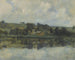 van een Franse rivier scène - John Henry Twachtman — weergave van het kunstwerk