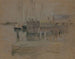 Haven van Gloucester - John Henry Twachtman — weergave van het kunstwerk
