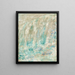 Watervallen van de Niagara - John Henry Twachtman — ingelijst kunstwerk aan de muur