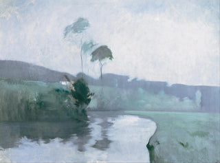 Lente - John Henry Twachtman — weergave van het kunstwerk