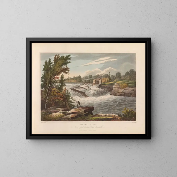 Val van de bakkers - John Hill — ingelijst kunstwerk aan de muur