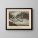De Hadley Falls - John Hill — ingelijst kunstwerk aan de muur