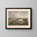 Troje vanaf de berg Ida - John Hill — ingelijst kunstwerk aan de muur