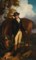 Portret van Thomas Norton Esq 1760-1803 van Kingston Bowsey Sussex - John Hoppner — weergave van het kunstwerk