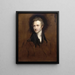 Portrait of a Gentleman - John Hoppner — framed artwork on a wall