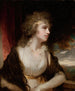 Portret van een dame - John Hoppner — weergave van het kunstwerk